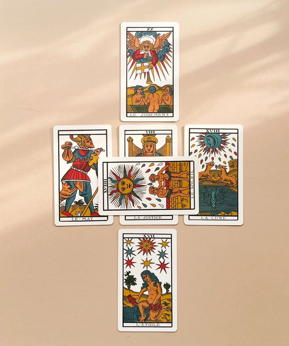 1930 Tarot de Marseille & Guide — Parigotte